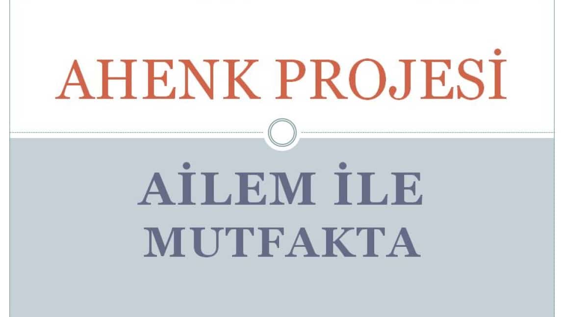 Ahenk Projesi 